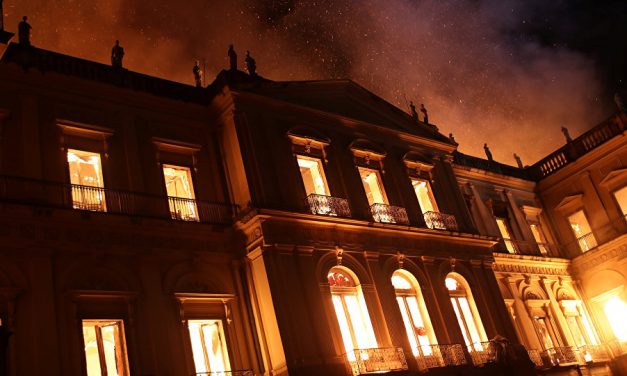 Leégett a brazil Nemzeti Múzeum