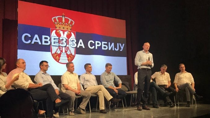 <span class="entry-title-primary">Megalakult a Szövetség Szerbiáért ellenzéki tömörülés</span> <span class="entry-subtitle">Kilenc párt és mozgalom a tagja az összefogásnak</span>