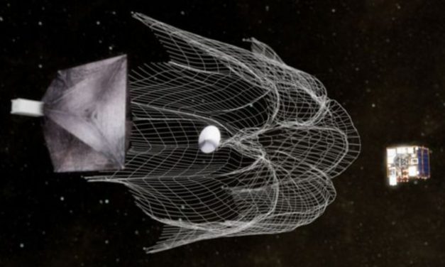 Sikeresen tesztelték az űrszemetet összeszedő hálót a világűrben