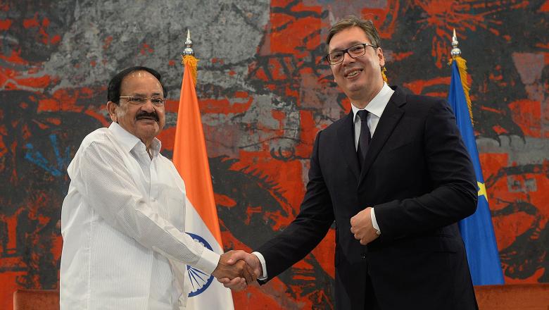 Belgrádba látogatott Venkaiah Naidu indiai alelnök