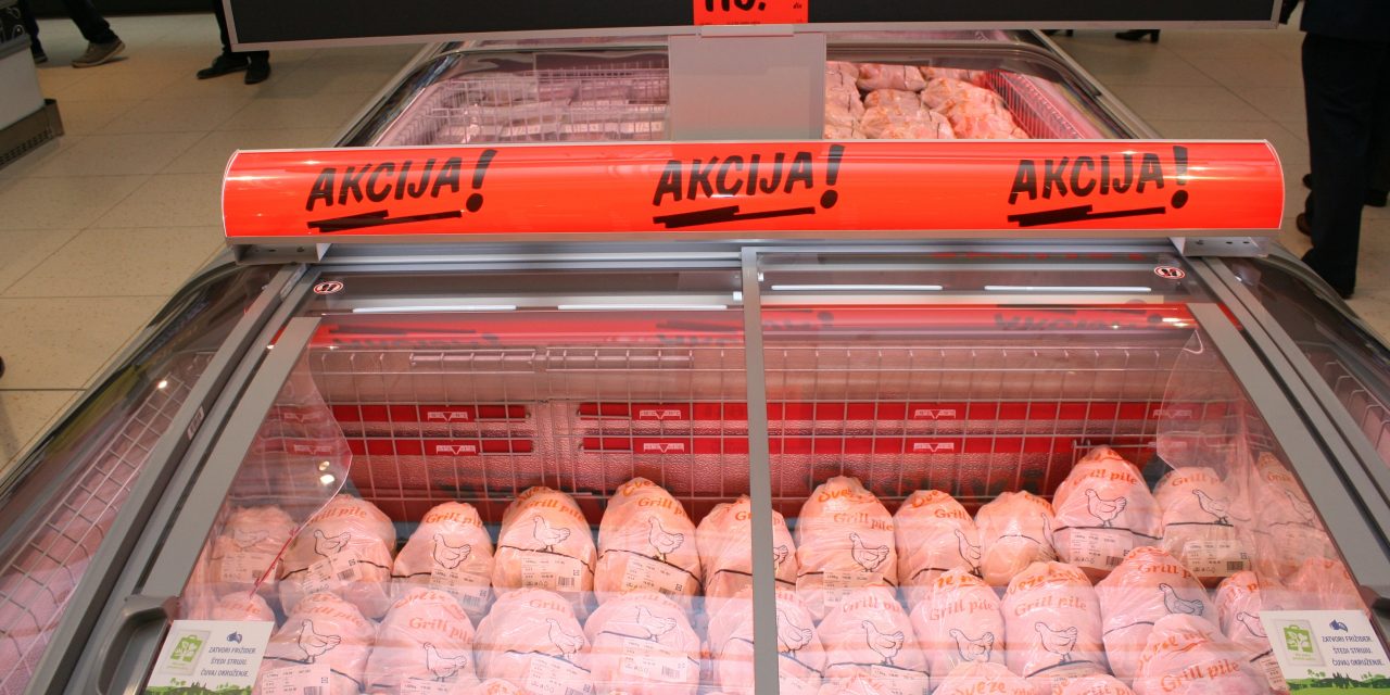 Leskovaci Lidl: Majdnem összeverekedtek a csirke miatt – Videóval