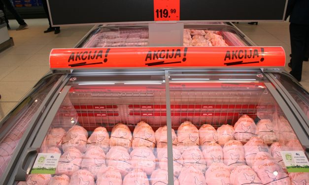 Leskovaci Lidl: Majdnem összeverekedtek a csirke miatt – Videóval