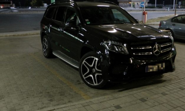 Röszkéig jutott a körözött Mercedes
