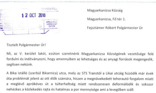 Magyarkanizsa: Ablakot sem nyithatnak a por miatt (VIDEÓ)