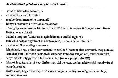 VMSZ szamárvezető – hogyan viselkedik a jó aktivista?