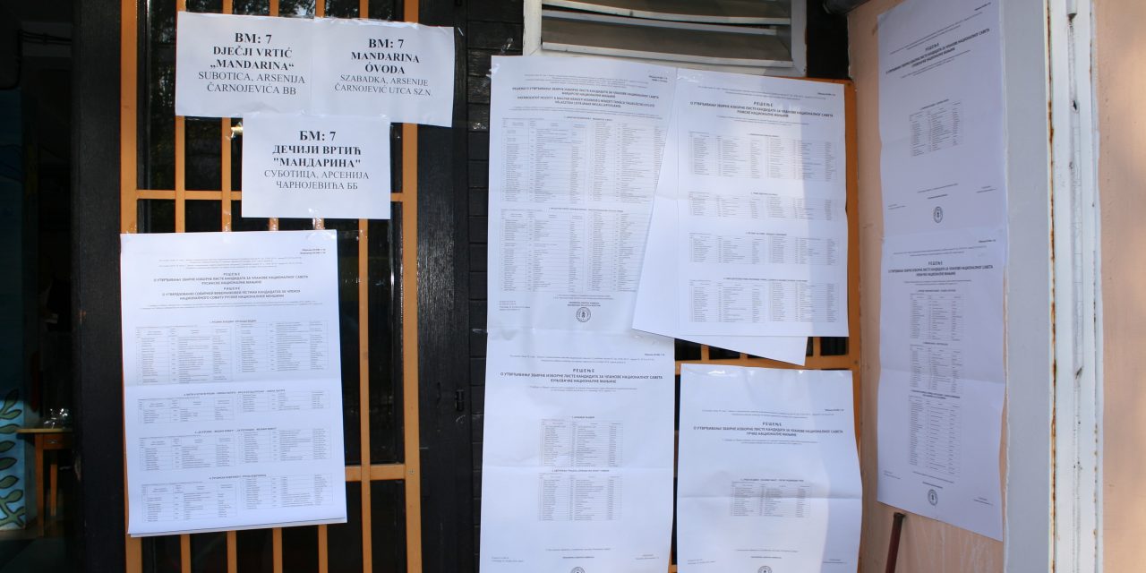 Megkezdődött a nemzeti tanácsi választás Szerbiában