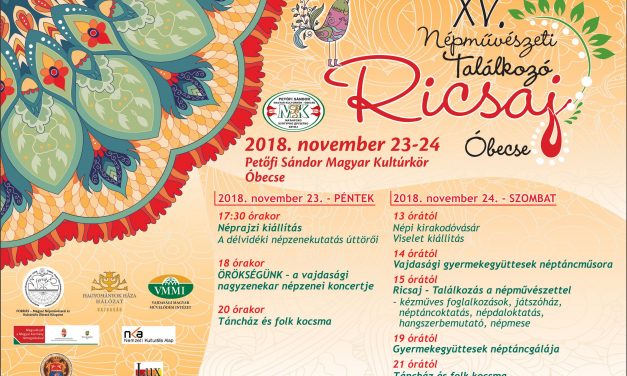 <span class="entry-title-primary">Másfél évtized Ricsajban</span> <span class="entry-subtitle">Népművészeti Találkozó Óbecsén</span>