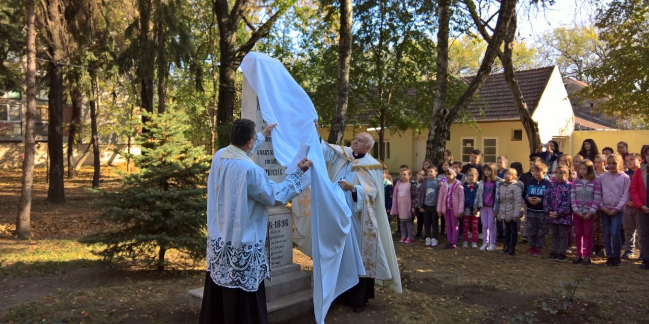 Felújított Ezredéves Emlékmű – Nagykikinda 2018