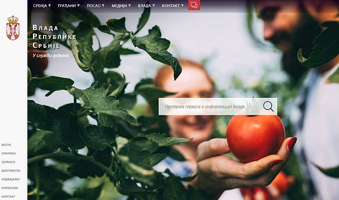 190 000 euróba került a szerb kormány új honlapja