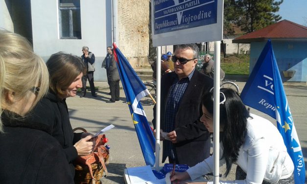 A Vajdasági Párt elnöksége egyhangúlag támogatta a Vajdasági Front megalakítását