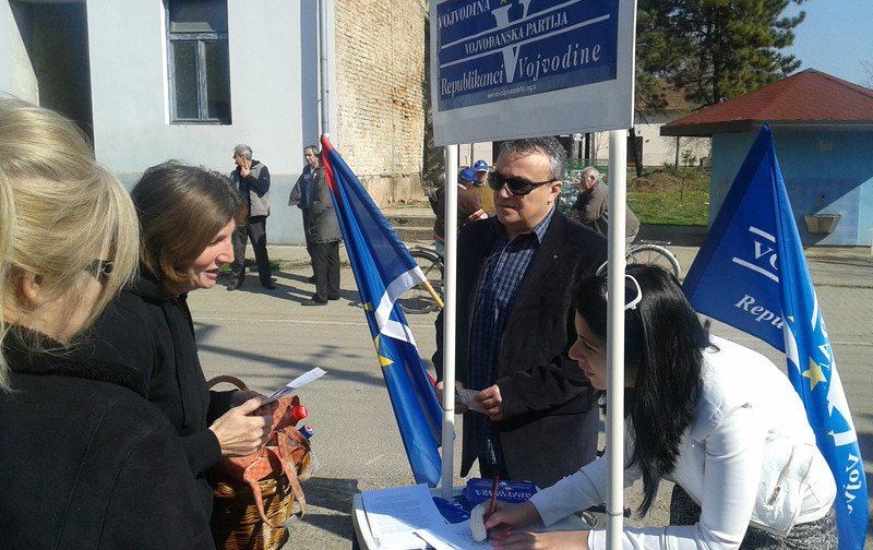 A Vajdasági Párt elnöksége egyhangúlag támogatta a Vajdasági Front megalakítását