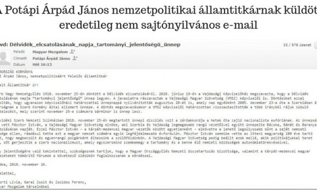 Magyar Mozgalom: A Délvidékre nem vonatkoznak az egységes nemzetpolitika szabályai?