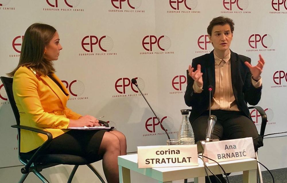 Brnabić: Ha az EU ma felkínálná a tagságot Szerbiának, nemet mondanék