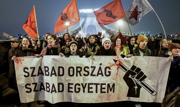Diákok és pártok tüntettek a kormány ellen