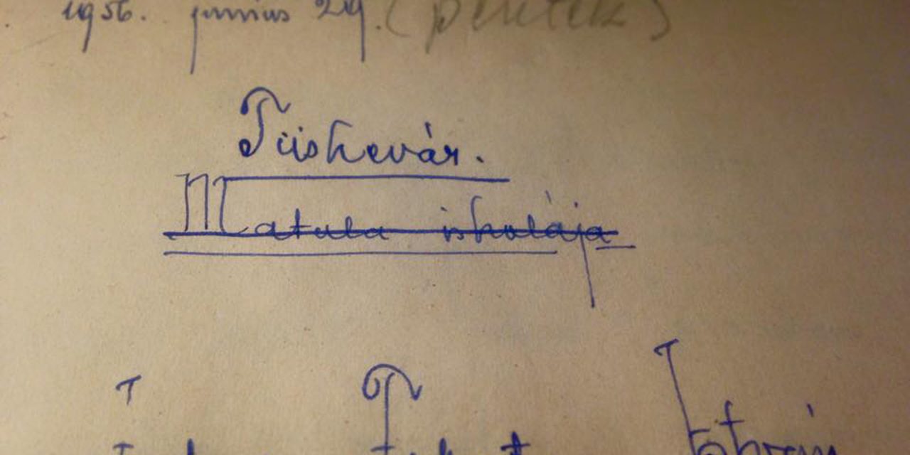 Több mint hatvanhétezer euróért kelt el a Tüskevár eredeti kézirata