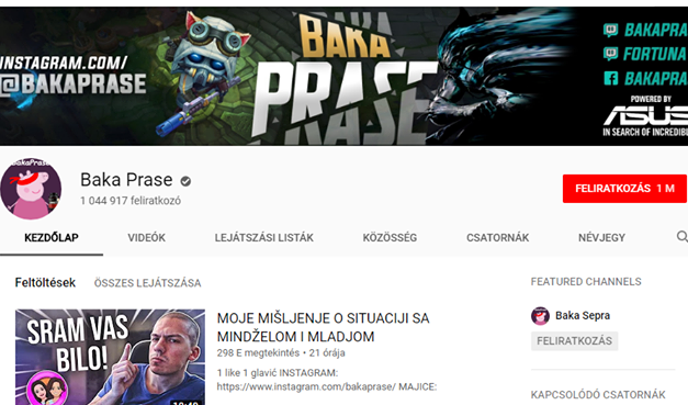 Egy népszerű You Tube-sztár miatt őrültek meg a fiatalok Újvidéken (VIDEÓVAL!)