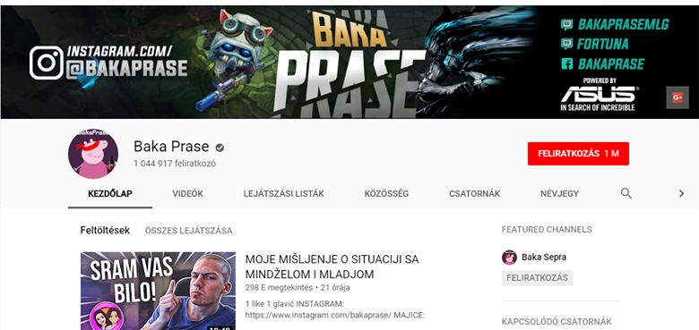 Egy népszerű You Tube-sztár miatt őrültek meg a fiatalok Újvidéken (VIDEÓVAL!)