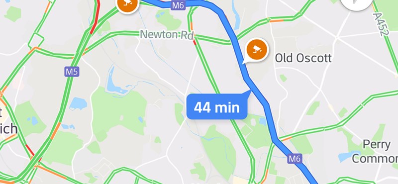 A Google Maps ezentúl jelzi majd, ha radart lát