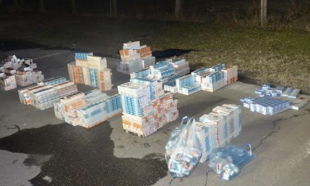 5.300 doboz cigarettát foglaltak le Kelebiánál
