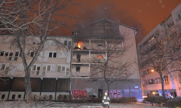 Kollégium gyulladt ki Budapesten a IX. kerületben, egy ember meghalt