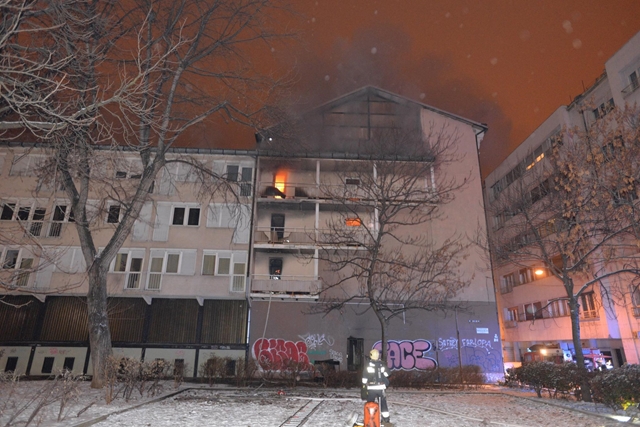 Kollégium gyulladt ki Budapesten a IX. kerületben, egy ember meghalt