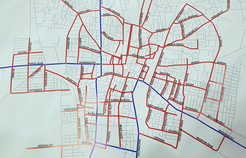 Szabadka: Ezeket az utcákat tisztítják a városban
