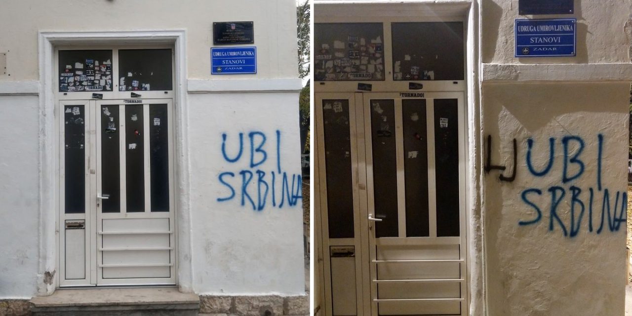 Feljelentették a férfit, aki kijavított egy gyűlöletkeltő graffitit