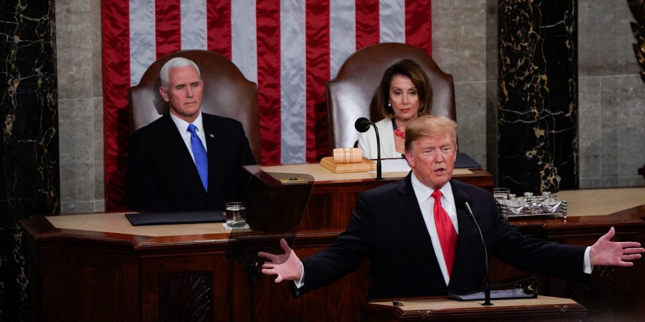 <span class="entry-title-primary">„A remény, ígéret, fény és dicsőség nemzete … soha nem lesz szocialista” (Trumpizmusok)</span> <span class="entry-subtitle">Donald Trump második Unió-beszéde mint a demagógia magasiskolája</span>