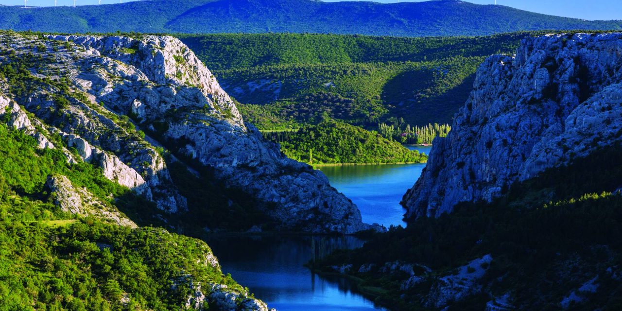 Függőhíd épül a Krka kanyon felett