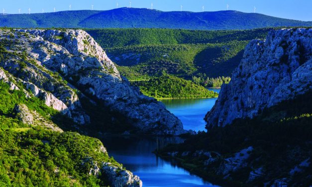 Függőhíd épül a Krka kanyon felett