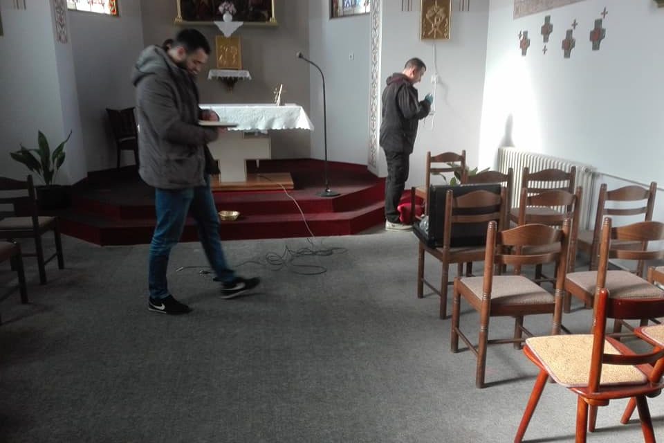 Ellopták a hangosítást szabadkai közkórház kápolnájából