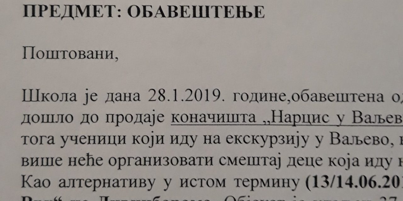 Cirill betűs levélben kommunikál a VMSZ-es irányítás alatt álló iskola a magyar diákok szüleivel