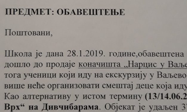 Cirill betűs levélben kommunikál a VMSZ-es irányítás alatt álló iskola a magyar diákok szüleivel