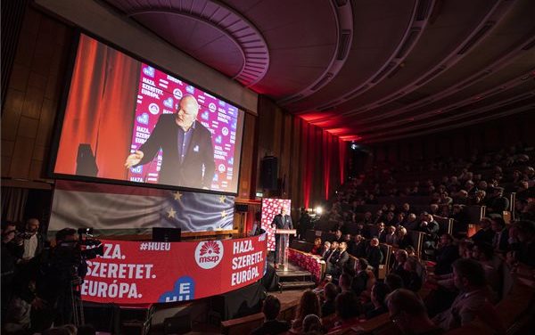 Az MSZP Európa egységéért, a jólétért és a biztonságért küzd az EP-választáson