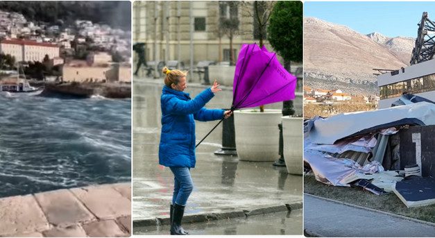 <span class="entry-title-primary">Orkán erejű szél tombolt az adriai tengermelléken (Fotók+videó)</span> <span class="entry-subtitle">A Bóra közel kétszáz kilométer per órás sebességgel csapott le</span>