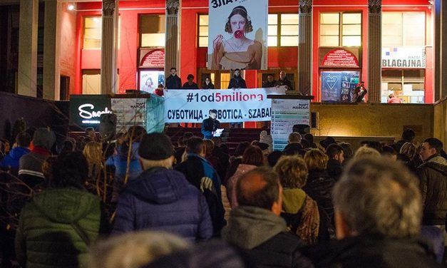 Szabadka: Egy az ötmillióból ötödször (Élő videóval)