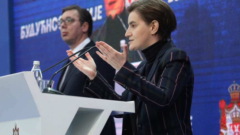 Brnabić belép a Szerb Haladó Pártba