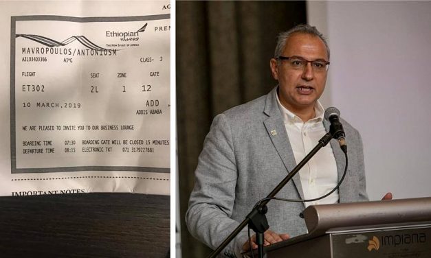 A görög, aki két perccel késte le a vasárnap lezuhant etióp repülőt