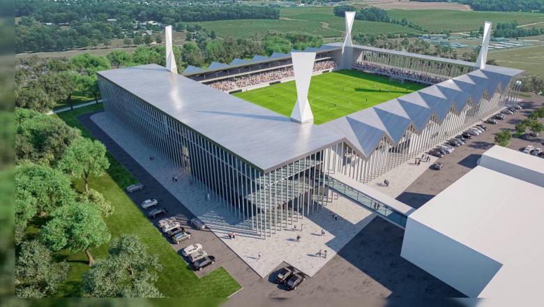 Az első öko-stadion Topolyán épül