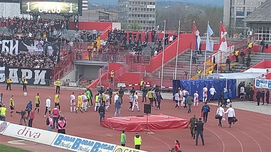 A magyarok sértegetése miatt szakadt meg a Vojvodina–Partizan mérkőzés