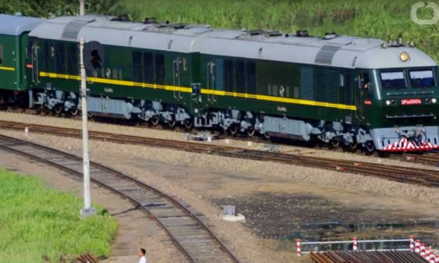 Páncélvonattal érkezett meg Kim Dzsong Un Oroszországba