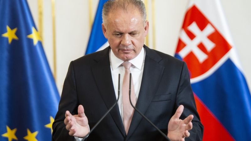 Kiska megvétózta a himnusztörvényt