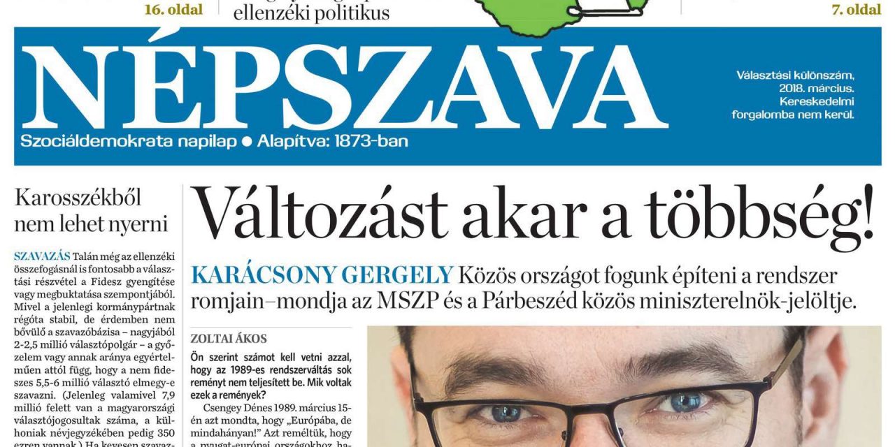 Tulajdonosváltás a Népszavánál
