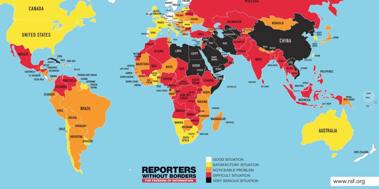 Riporterek Határok Nélkül: Szerbia és Magyarország is nagyot zuhant a sajtószabadság-ranglistán