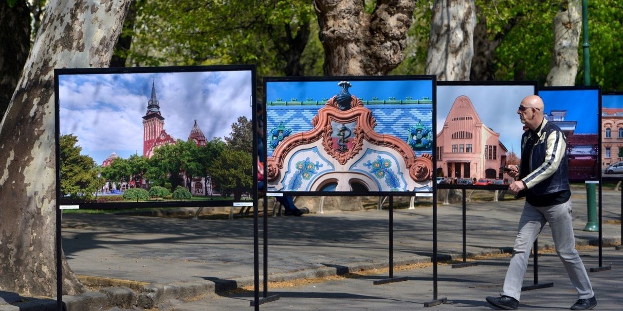 Szabadkai és eszéki szecessziós építészetről nyílt fotókiállítás Szegeden