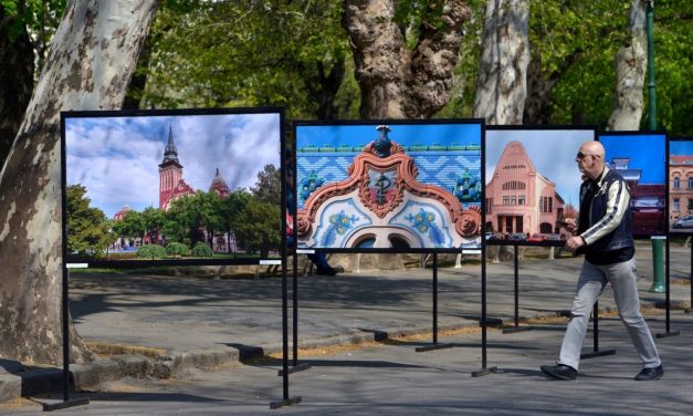 Szabadkai és eszéki szecessziós építészetről nyílt fotókiállítás Szegeden