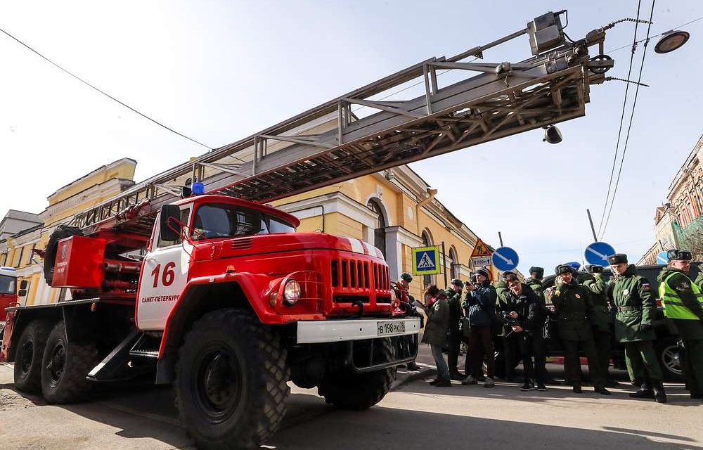 Robbantás történt az egyik szentpétervári katonai akadémián (Fotók)