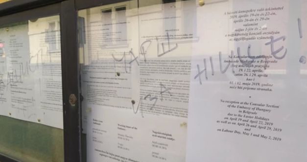 „Mélységesen elítéljük a vandál cselekedetet”