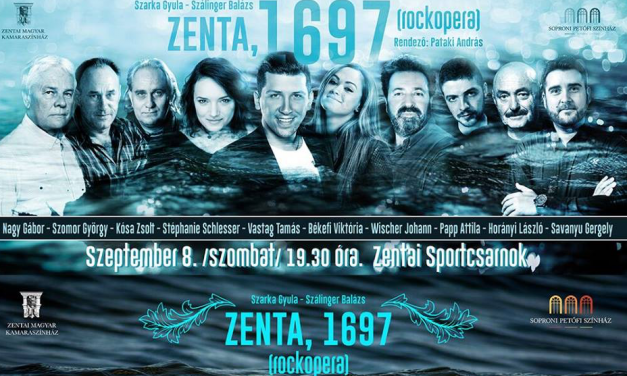 Esztergomi kirándulás és a Zenta, 1697 rockopera megtekintése