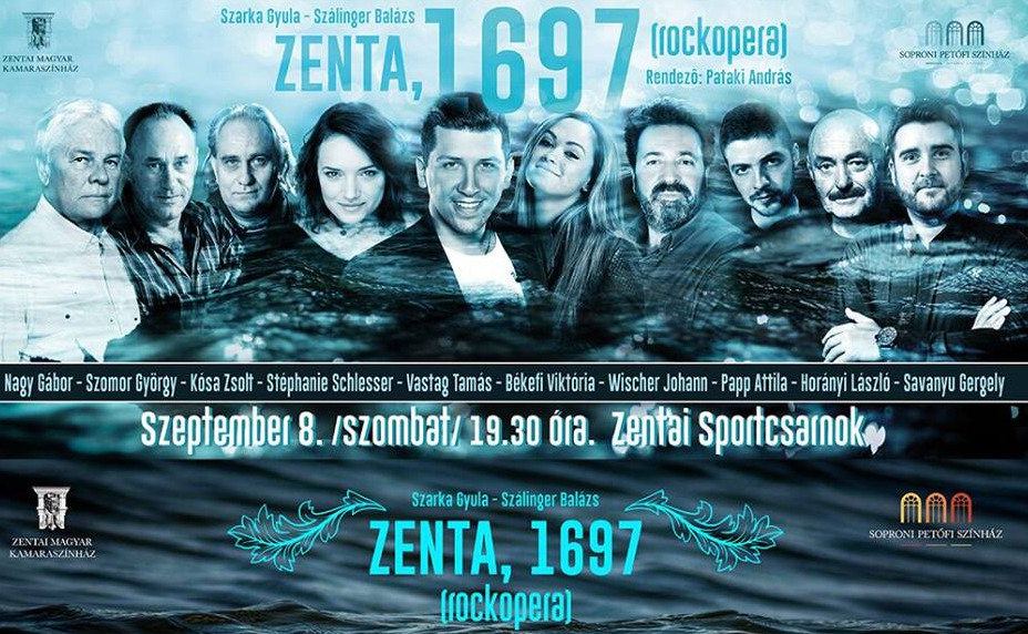 Esztergomi kirándulás és a Zenta, 1697 rockopera megtekintése